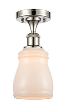 Innovations Lighting Ellery 1 Light Semi-Flush Mount Part Of The Ballston Collection 516-1C-PN-G391-LED