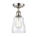 Innovations Lighting Ellery 1 Light Semi-Flush Mount Part Of The Ballston Collection 516-1C-PN-G392