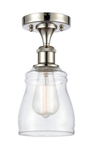 Innovations Lighting Ellery 1 Light Semi-Flush Mount Part Of The Ballston Collection 516-1C-PN-G392-LED