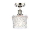 Innovations Lighting Niagra 1 Light Semi-Flush Mount Part Of The Ballston Collection 516-1C-PN-G402