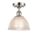 Innovations Lighting Arietta 1 Light Semi-Flush Mount Part Of The Ballston Collection 516-1C-PN-G422-LED