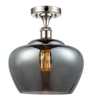 Innovations Lighting Large Fenton 1 Light Semi-Flush Mount Part Of The Ballston Collection 516-1C-PN-G93-L-LED