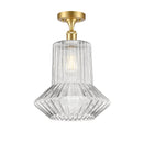 Innovations Lighting Springwater 1 Light Semi-Flush Mount Part Of The Ballston Collection 516-1C-SG-G212