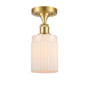 Innovations Lighting Hadley 1 Light Semi-Flush Mount Part Of The Ballston Collection 516-1C-SG-G341