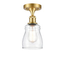 Innovations Lighting Ellery 1 Light Semi-Flush Mount Part Of The Ballston Collection 516-1C-SG-G392