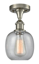Innovations Lighting Belfast 1 Light Flush Mount Part Of The Ballston Collection 516-1C-SN-G104-LED