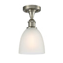 Innovations Lighting Castile 1 Light Flush Mount Part Of The Ballston Collection 516-1C-SN-G381