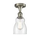 Innovations Lighting Ellery 1 Light Semi-Flush Mount Part Of The Ballston Collection 516-1C-SN-G394