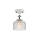 Innovations Lighting Dayton 1 Light Semi-Flush Mount Part Of The Ballston Collection 516-1C-WPC-G412