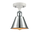 Innovations Lighting Smithfield 1 Light Semi-Flush Mount Part Of The Ballston Collection 516-1C-WPC-M8