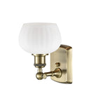 Innovations Lighting Fenton 1 Light Sconce Part Of The Ballston Collection 516-1W-AB-G91