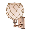 Innovations Lighting Farmhouse Rope 1 Light Sconce Part Of The Ballston Collection 516-1W-AC-G121-8RB