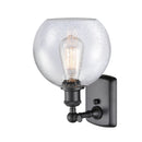 Innovations Lighting Athens 1 Light 8" Sconce 516-1W-BK-G124-8