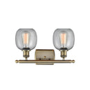 Innovations Lighting Belfast 2 Light Bath Vanity Light Part Of The Ballston Collection 516-2W-AB-G104-LED