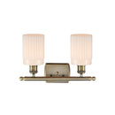 Innovations Lighting Hadley 2 Light Bath Vanity Light Part Of The Ballston Collection 516-2W-AB-G341