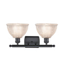 Innovations Lighting Arietta 2 Light Bath Vanity Light Part Of The Ballston Collection 516-2W-BK-G422