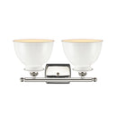 Innovations Lighting Adirondack 2 Light Bath Vanity Light Part Of The Ballston Collection 516-2W-PN-M14-W-LED