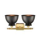Innovations Lighting Adirondack 2 Light Bath Vanity Light Part Of The Ballston Collection 516-2W-SG-M14-BK