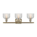 Innovations Lighting Dayton 3 Light Bath Vanity Light Part Of The Ballston Collection 516-3W-AB-G412