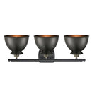 Innovations Lighting Adirondack 3 Light Bath Vanity Light Part Of The Ballston Collection 516-3W-BAB-M14-BK-LED