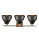 Innovations Lighting Adirondack 3 Light Bath Vanity Light Part Of The Ballston Collection 516-3W-BB-M14-BK