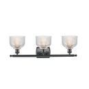 Innovations Lighting Dayton 3 Light Bath Vanity Light Part Of The Ballston Collection 516-3W-BK-G412-LED