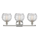 Innovations Lighting Deco Swirl 3 Light 26" Bath Vanity Light 516-3W-PN-G1213-8-LED