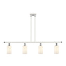 Clymer Island Light shown in the White and Polished Chrome finish with a Matte White shade
