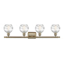 Innovations Lighting Deco Swirl 4 Light 36" Bath Vanity Light 516-4W-AB-G1213-6-LED