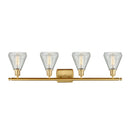 Innovations Lighting Conesus 4 Light Bath Vanity Light Part Of The Ballston Collection 516-4W-SG-G275