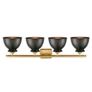 Innovations Lighting Adirondack 4 Light Bath Vanity Light Part Of The Ballston Collection 516-4W-SG-M14-BK-LED