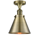 Innovations Lighting Appalachian 1 Light Semi-Flush Mount Part Of The Franklin Restoration Collection 517-1CH-AB-M13-AB