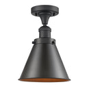 Innovations Lighting Appalachian 1 Light Semi-Flush Mount Part Of The Franklin Restoration Collection 517-1CH-OB-M13-OB