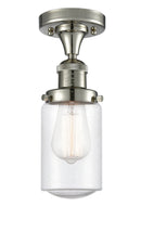 Innovations Lighting Dover 1 Light Semi-Flush Mount Part Of The Franklin Restoration Collection 517-1CH-PN-G314-LED
