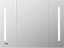 Aquadom AQUADOM Signature Royale LED Medicine Mirror Cabinet Recessed or Surface Mounted Defogger Dimmer Clock LED 3X Makeup Mirror Outlets and USBs SR3-3630