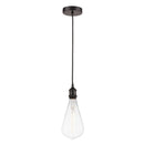 Edison Mini Pendant shown in the Oil Rubbed Bronze finish