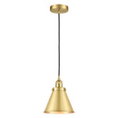 Appalachian Mini Pendant shown in the Satin Gold finish with a Satin Gold shade