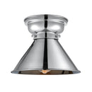 Briarcliff Flush Mount shown in the Polished Chrome finish with a Polished Chrome shade