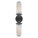 Innovations Lighting Centri 2 Light Bath Vanity Light Part Of The Austere Collection 900-2W-BK-CE228-BK-CL