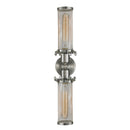 Innovations Lighting Quincy Hall 2 Light Bath Vanity Light Part Of The Austere Collection 900-2W-SN-CE216-SN
