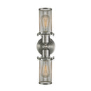 Innovations Lighting Quincy Hall 2 Light Bath Vanity Light Part Of The Austere Collection 900-2W-SN-CE219-SN