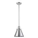 Appalachian Mini Pendant shown in the Polished Chrome finish with a Polished Chrome shade