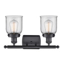 Innovations Lighting Small Bell 2 Light Bath Vanity Light Part Of The Ballston Collection 916-2W-BK-G52