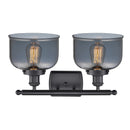 Innovations Lighting Large Bell 2 Light Bath Vanity Light Part Of The Ballston Collection 916-2W-BK-G73