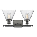 Innovations Lighting Large Cone 2 Light Bath Vanity Light Part Of The Ballston Collection 916-2W-OB-G42-LED