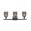 Innovations Lighting Small Bell 3 Light Bath Vanity Light Part Of The Ballston Collection 916-3W-BK-G53
