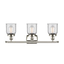 Innovations Lighting Small Bell 3 Light Bath Vanity Light Part Of The Ballston Collection 916-3W-PN-G52
