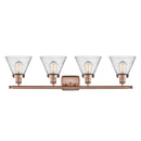 Innovations Lighting Large Cone 4 Light Bath Vanity Light Part Of The Ballston Collection 916-4W-AC-G44