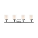 Innovations Lighting Small Bell 4 Light Bath Vanity Light Part Of The Ballston Collection 916-4W-PC-G51