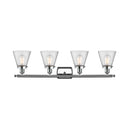 Innovations Lighting Small Cone 4 Light Bath Vanity Light Part Of The Ballston Collection 916-4W-PC-G64-LED